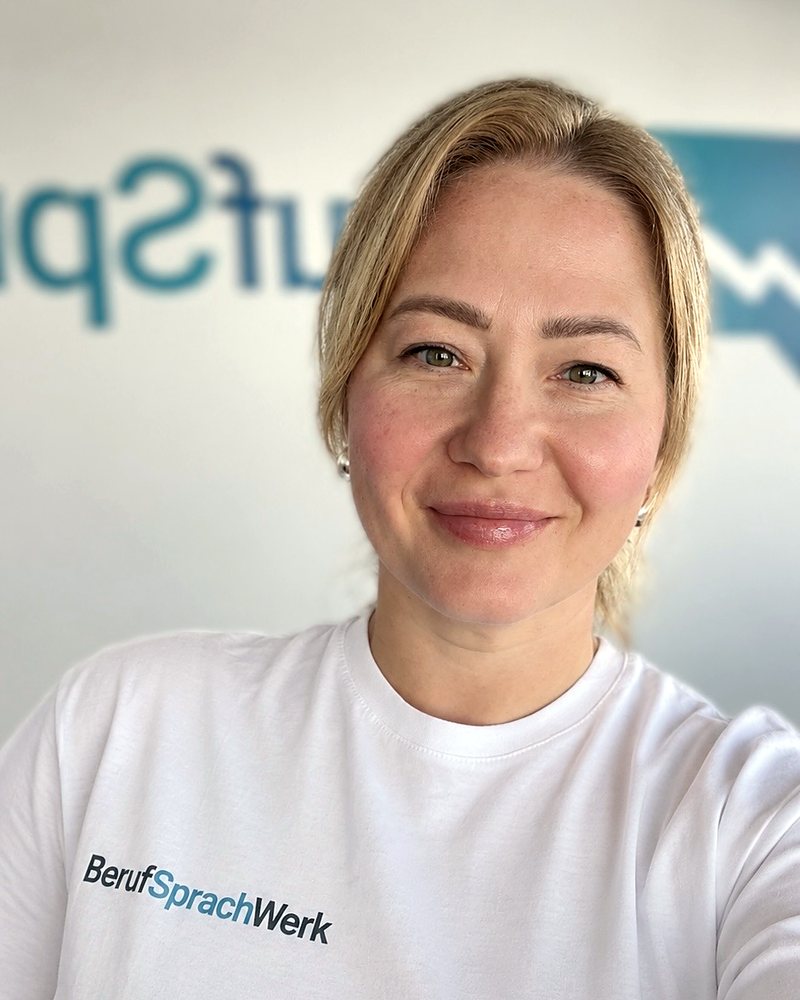 Tatiana Kondratenko, Jobcoach bei BerufSprachWerk